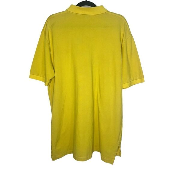 Polo Ralph Lauren Men’s XL Short Sleeve Collared Polo Shirt Yellow Pony Logo - Picture 5 of 5